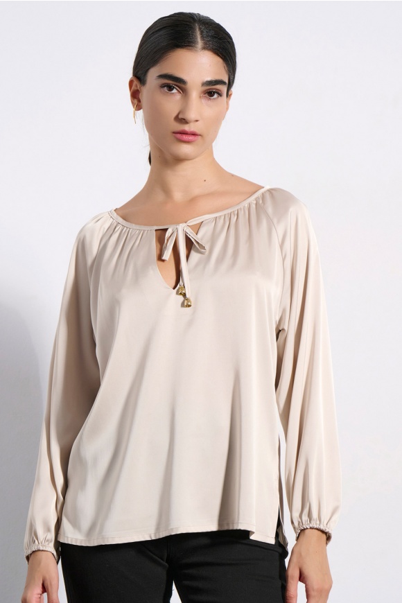 BLOUSE 3225103 BEIGE