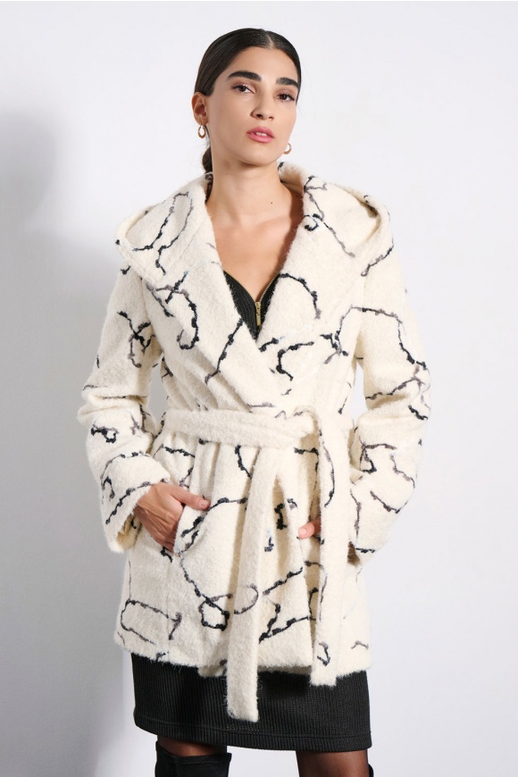 COAT 3225521 OFF WHITE
