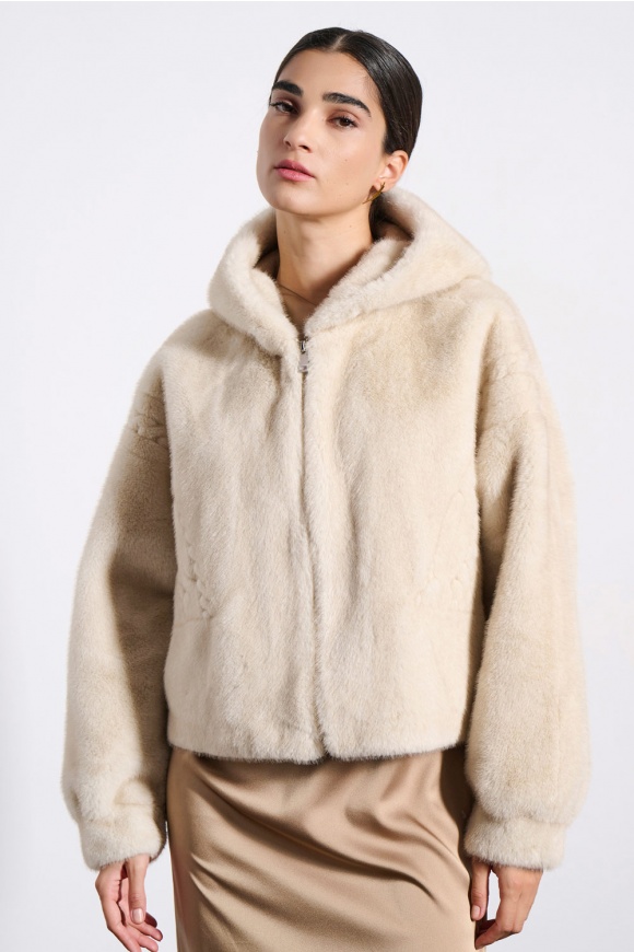 FAUX FUR 2225502 BEIGE