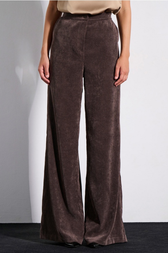 TROUSERS 3225435 BROWN