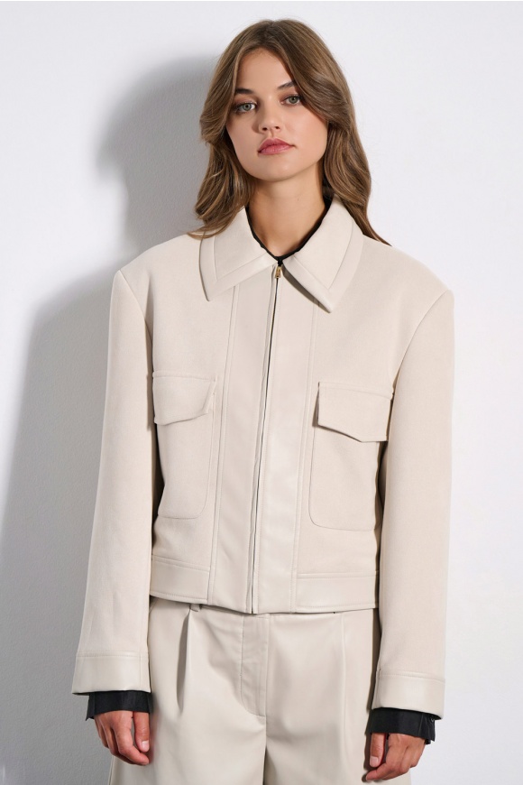 JACKET 3225522 VANILLA
