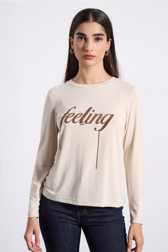 BLOUSE 3225110 BEIGE