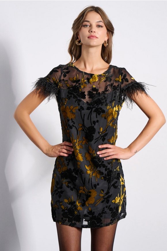 MINI DRESS 3225950 BLACK