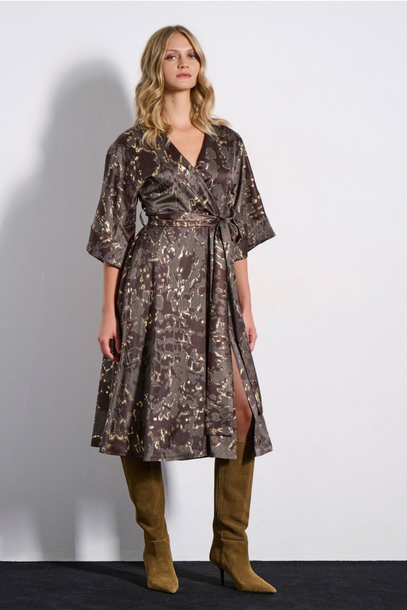 MIDI DRESS 3225921 OLIVE