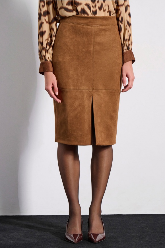MIDI SKIRT 3225310 TAUPE