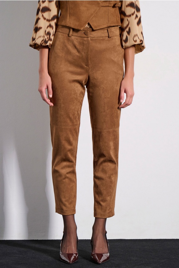TROUSERS 3225410 TAUPE