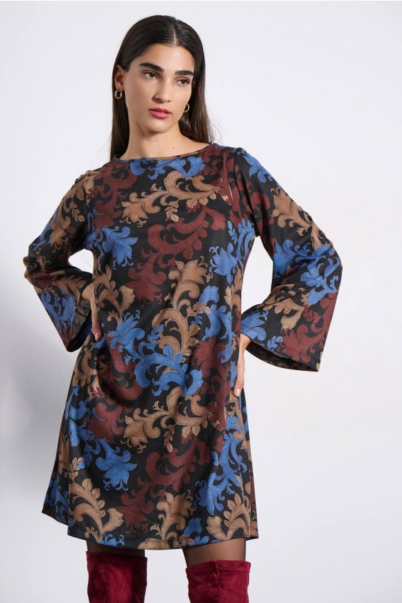 MINI DRESS 3225957 BROWN