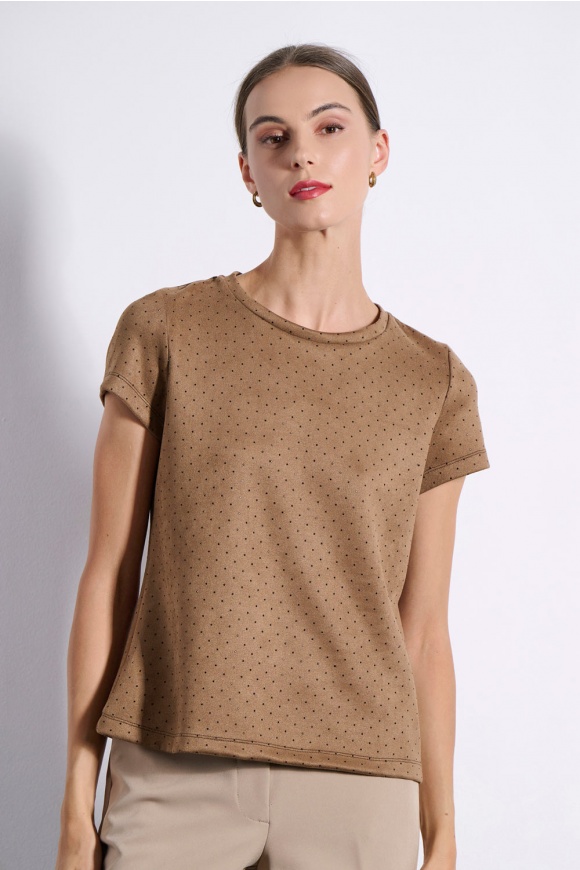 BLOUSE 3225135 TAUPE