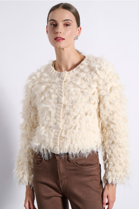 CARDIGAN 2225019 OFF WHITE
