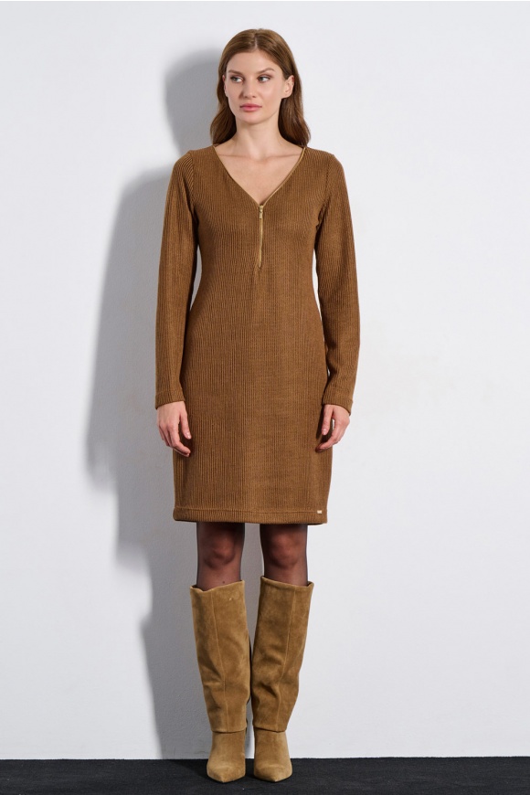 MINI DRESS 3225948 TAUPE