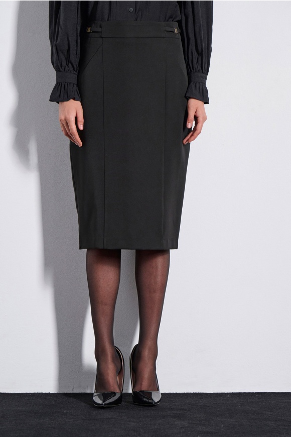 MIDI SKIRT 3225301 BLACK