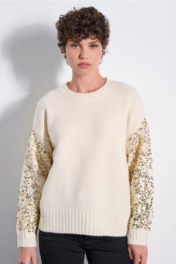 ΠΟΥΛΟΒΕΡ 2225001 OFF WHITE