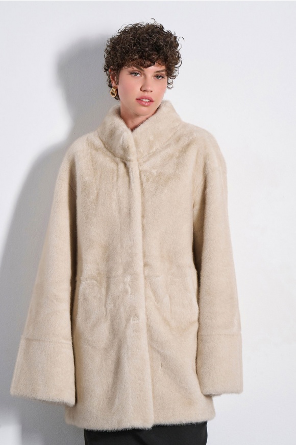 FAUX FUR 2225513 OFF WHITE