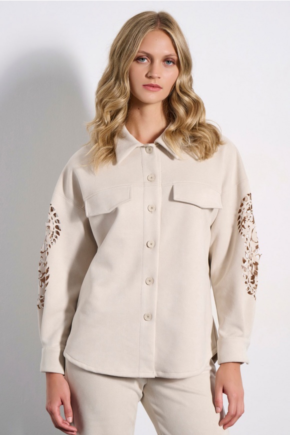 ΠΟΥΚΑΜΙΣΟ 3225824 OFF WHITE