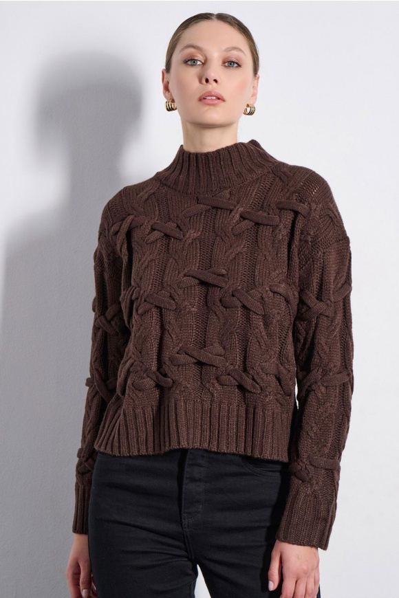 ΠΟΥΛΟΒΕΡ 225042 BROWN