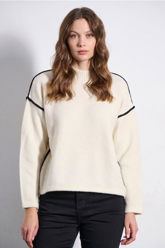 SWEATER 2225030 OFF WHITE