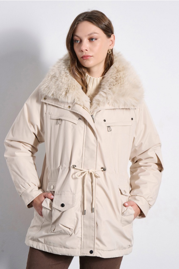 PARKA 2225519 BEIGE