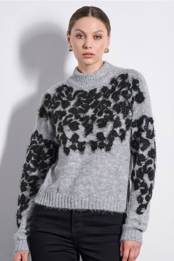 SWEATER 2225039 GREY