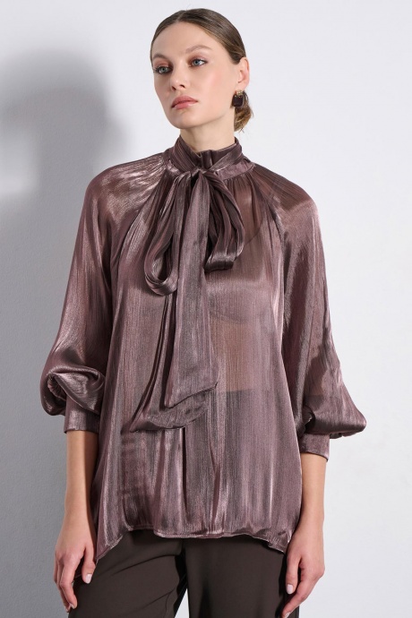BLOUSE 2225108 BROWN
