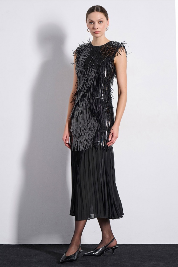 MAXI DRESS 2225912 BLACK