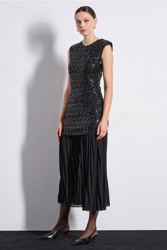 MAXI DRESS 2225910 BLACK