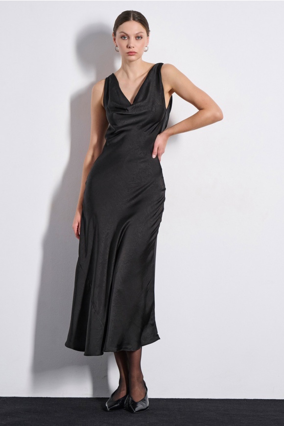 MAXI DRESS 2225914 BLACK