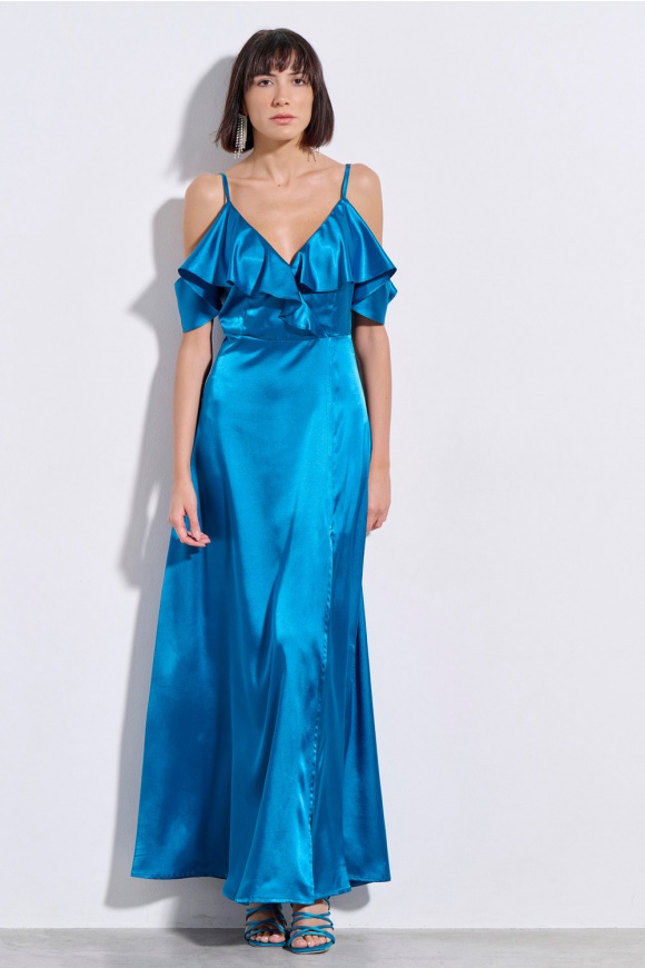 MAXI DRESS 3126905 TURQUOISE