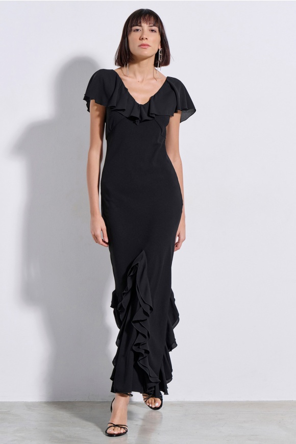 MAXI DRESS 3126911 BLACK