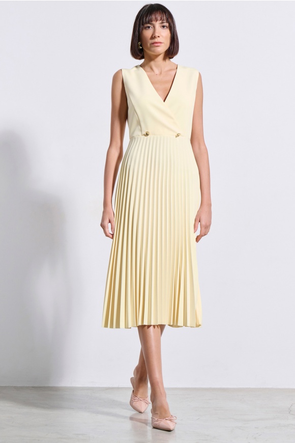 MIDI DRESS 3126936 YELLOW