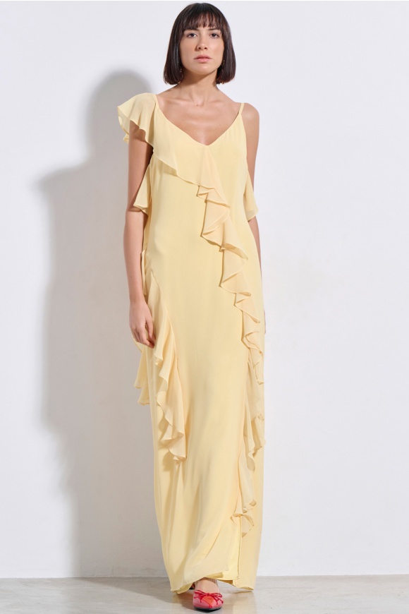 MAXI DRESS 3126902 YELLOW