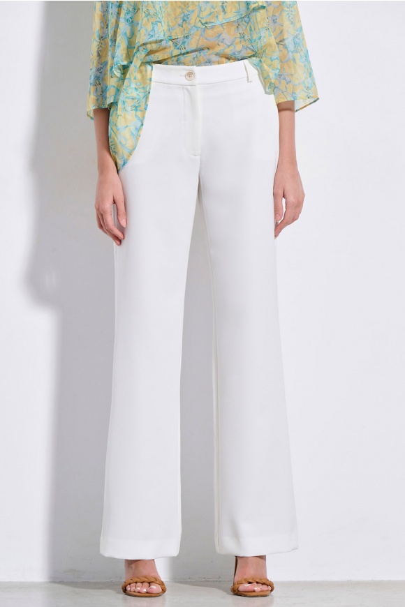 TROUSERS 3126429 OFF WHITE