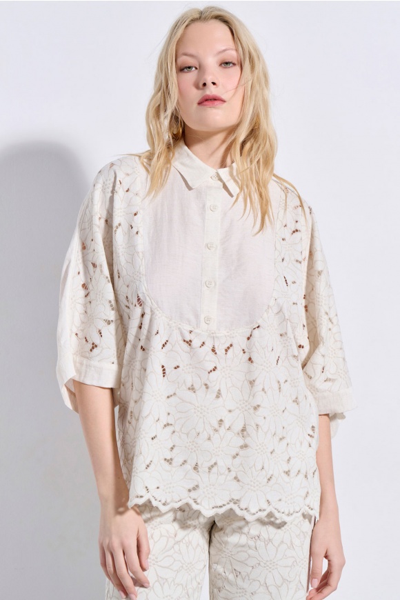 BLOUSE 3126118 OFF WHITE