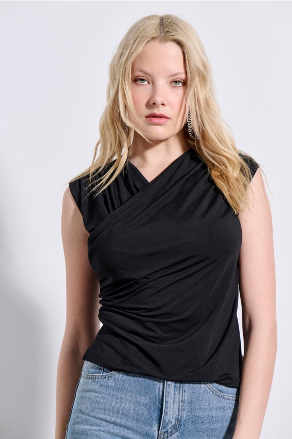 BLOUSE 3126152 BLACK