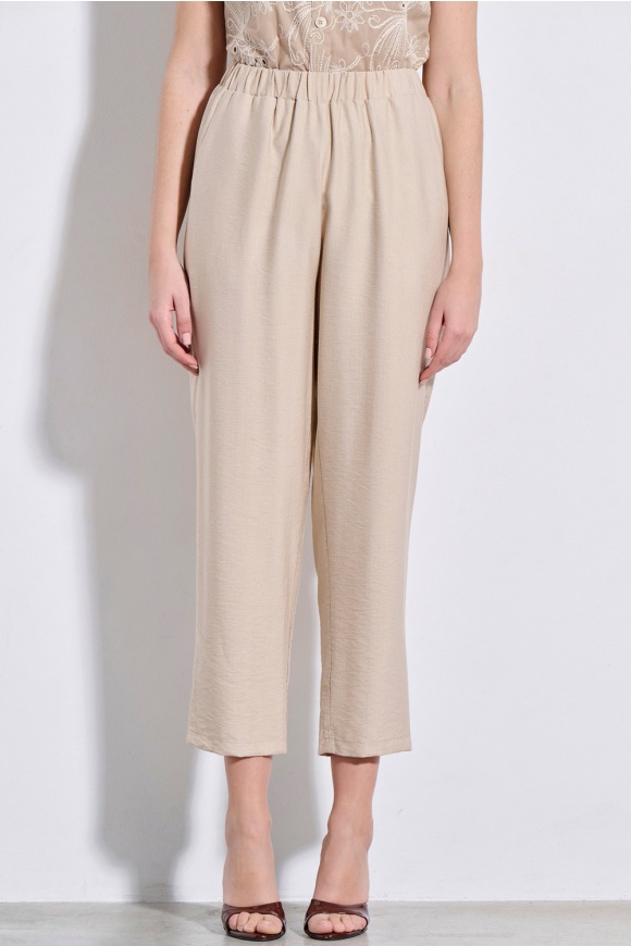TROUSERS 3126424 BEIGE