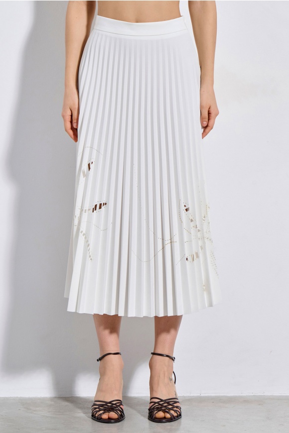 MIDI SKIRT 3126305 OFF WHITE