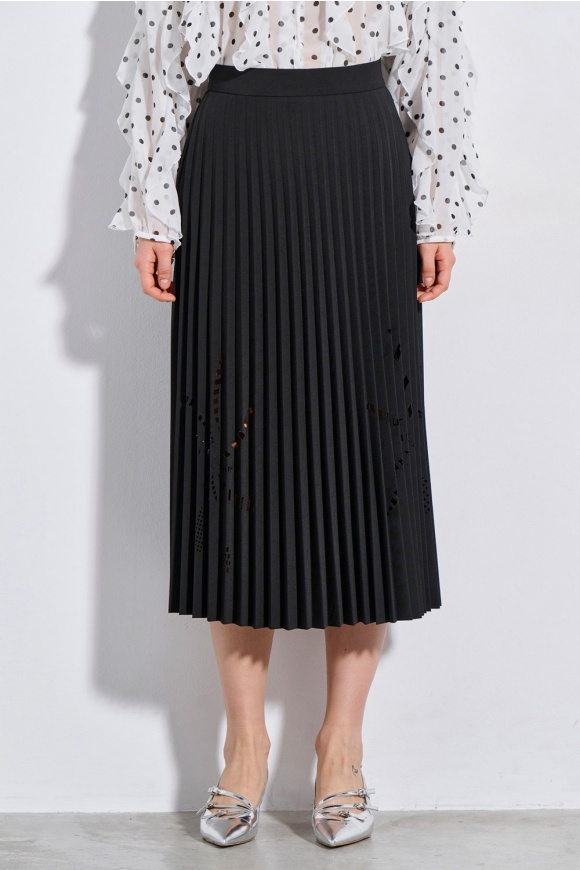 MIDI SKIRT 3126305 BLACK