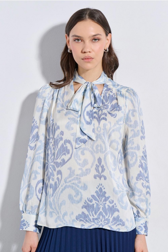 BLOUSE 2126106 BLUE