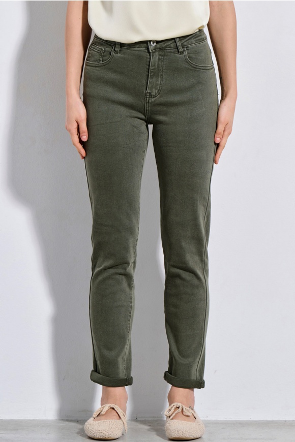 JEANS 2126407 OLIVE