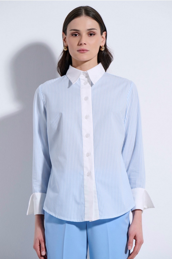SHIRT 3126822 SKY BLUE