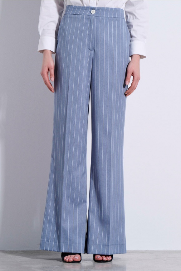 TROUSERS 3126455 SKY BLUE