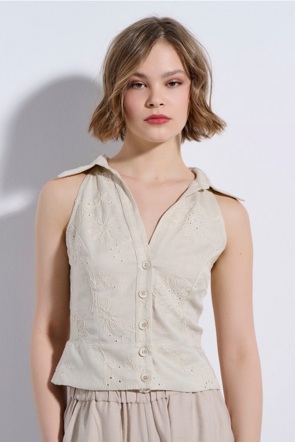 TOP 3126837 BEIGE