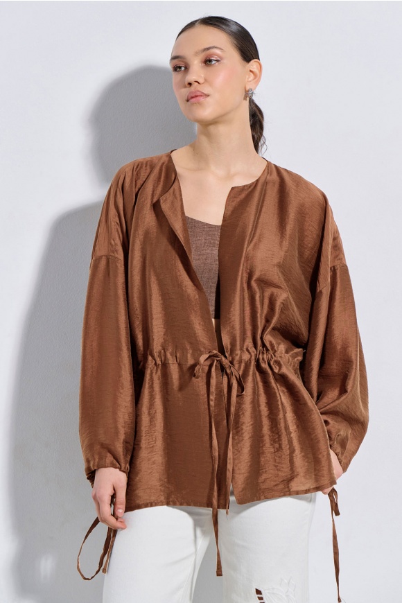 LONG SHIRT 3126814 BROWN