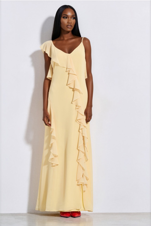 MAXI DRESS 3126902 YELLOW