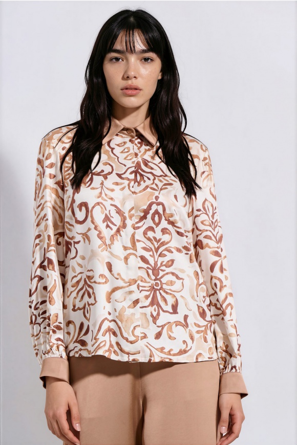 SHIRT 3126821 BROWN