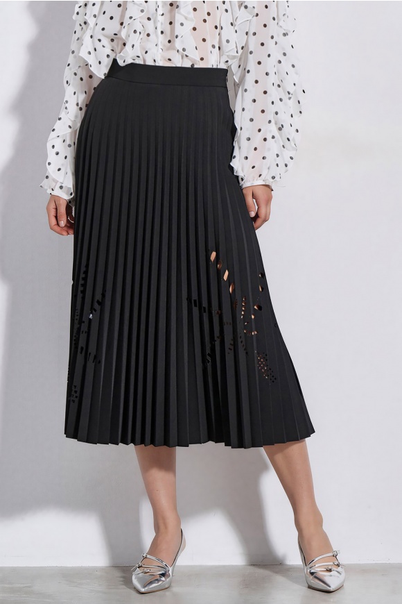 MIDI SKIRT 3126305 BLACK