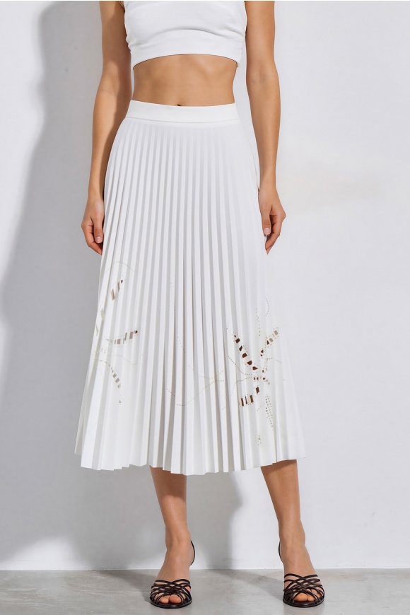 MIDI SKIRT 3126305 OFF WHITE