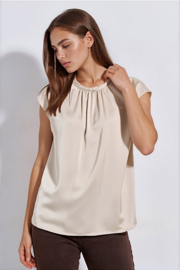 BLOUSE 2126107 BEIGE