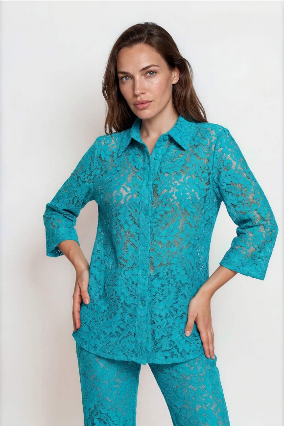 SHIRT 3123813 TURQUOISE