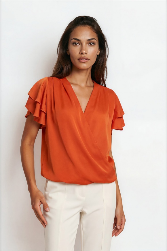 BLOUSE 3022102 ORANGE