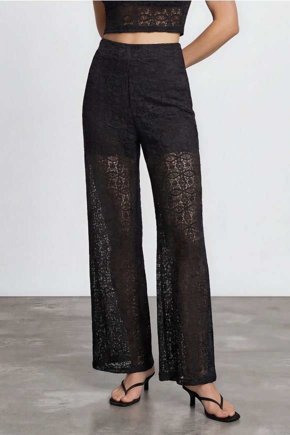 TROUSERS 2124422 BLACK